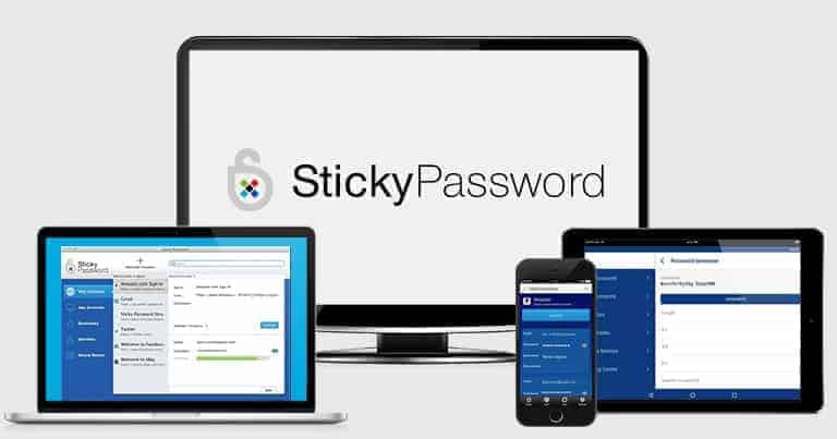 6. Sticky Password – Yerel Depolama ile En İyi Premium Plan