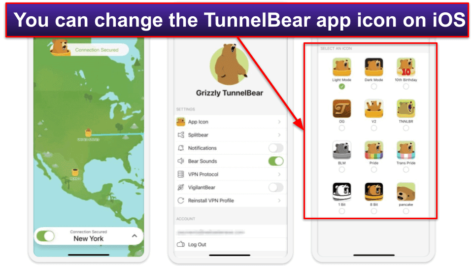 TunnelBear Ease of Use: Mobile &amp; Desktop Apps