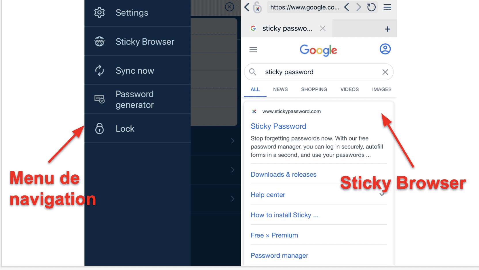 Test complet de Sticky Password