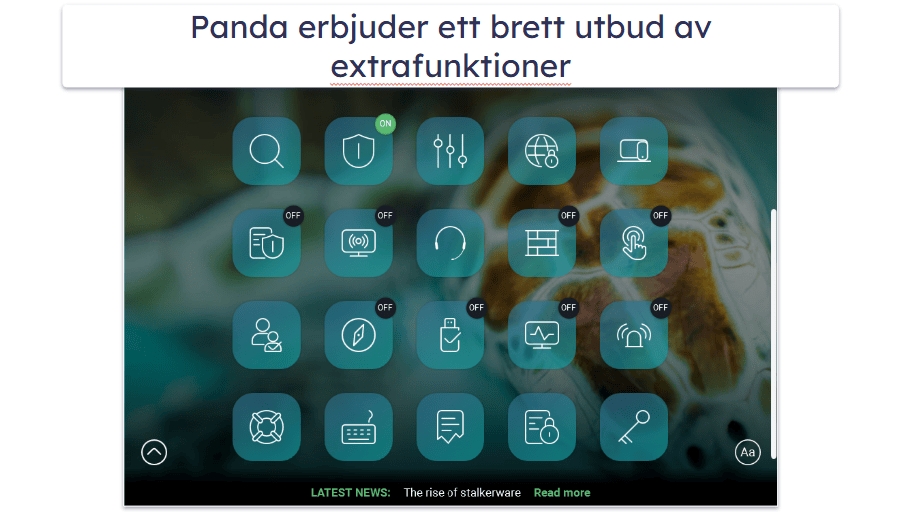 5. Panda — Fler extrafunktioner (och flexibla priser)