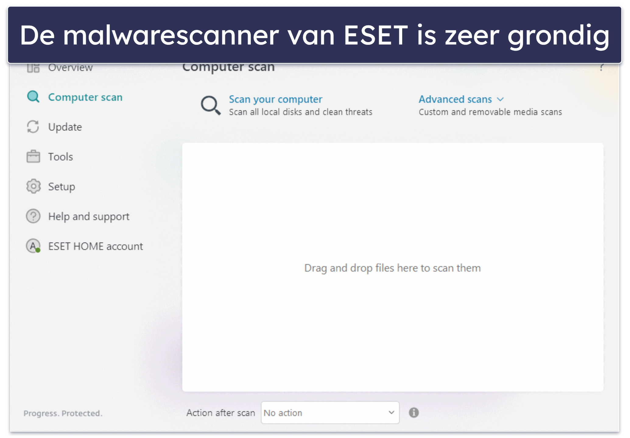 10. ESET — Geavanceerde malwaredetectie en antidiefstaltools