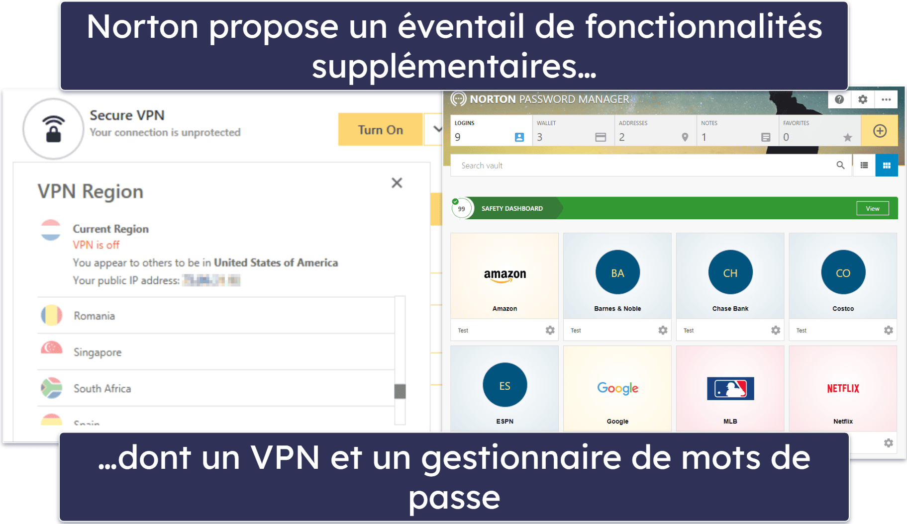 🥇1. Norton 360 : la meilleure alternative à Windows Defender en 2026