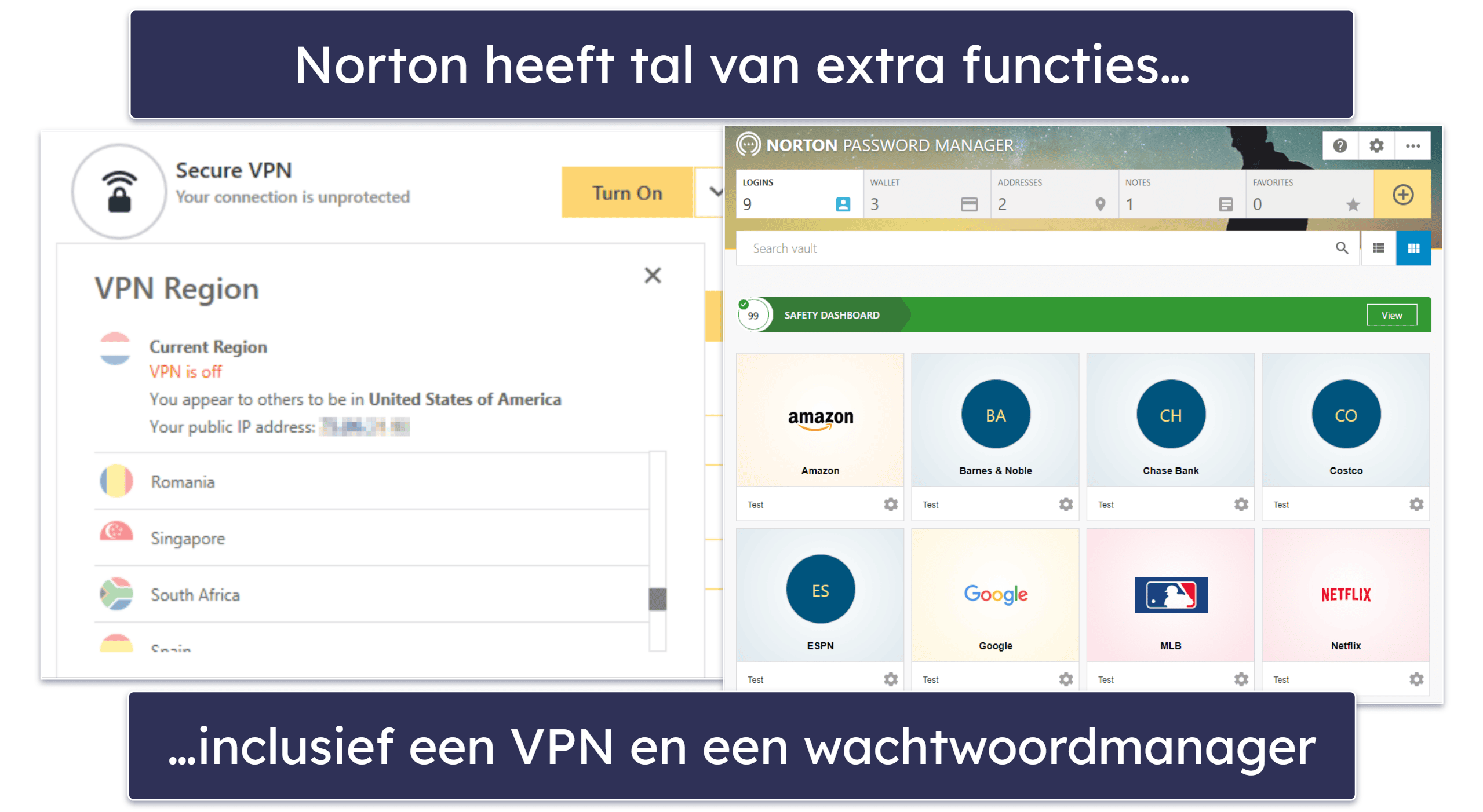 🥇1. Norton 360 — Het beste antivirusalternatief voor Windows Defender van Microsoft in 2026