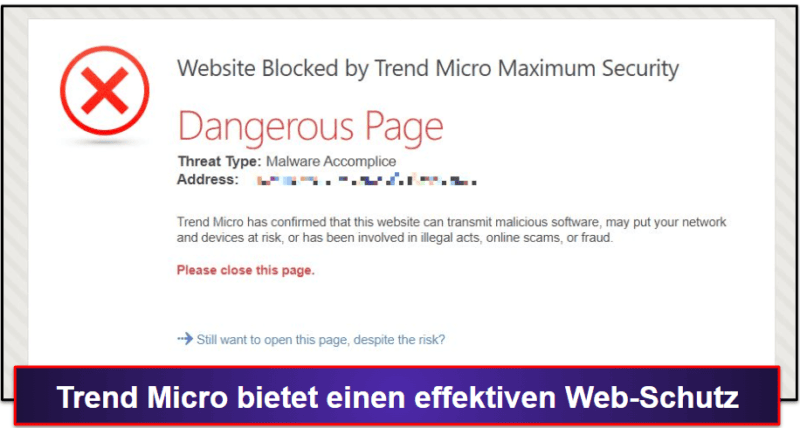 9. Trend Micro – guter Phishing-Schutz
