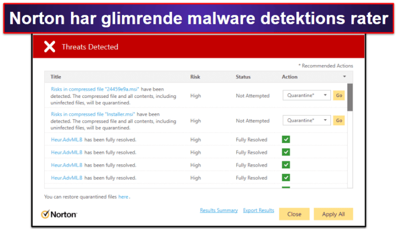 🥇1. Norton 360 — Bedste antivirusalternativ til Microsoft’s Windows Defender i 2026