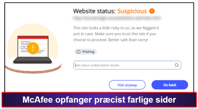 🥉3. McAfee — Bedre Webbeskyttelse (med Dataoprydningsværktøjer)