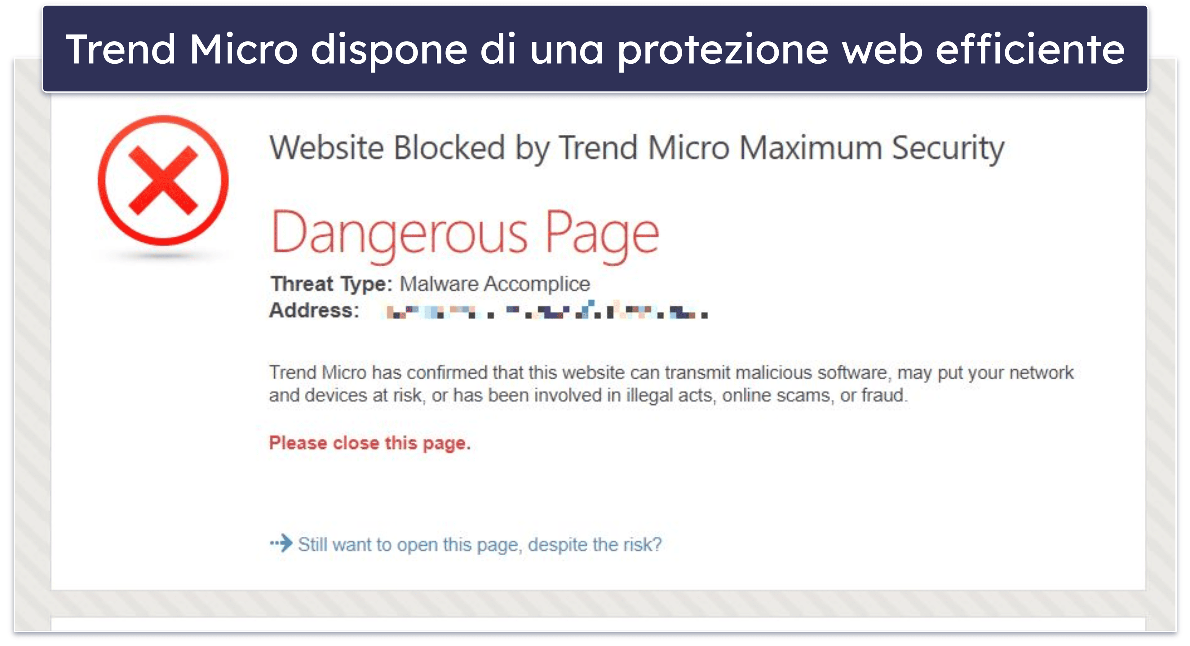 9. Trend Micro — Buona protezione dal phishing