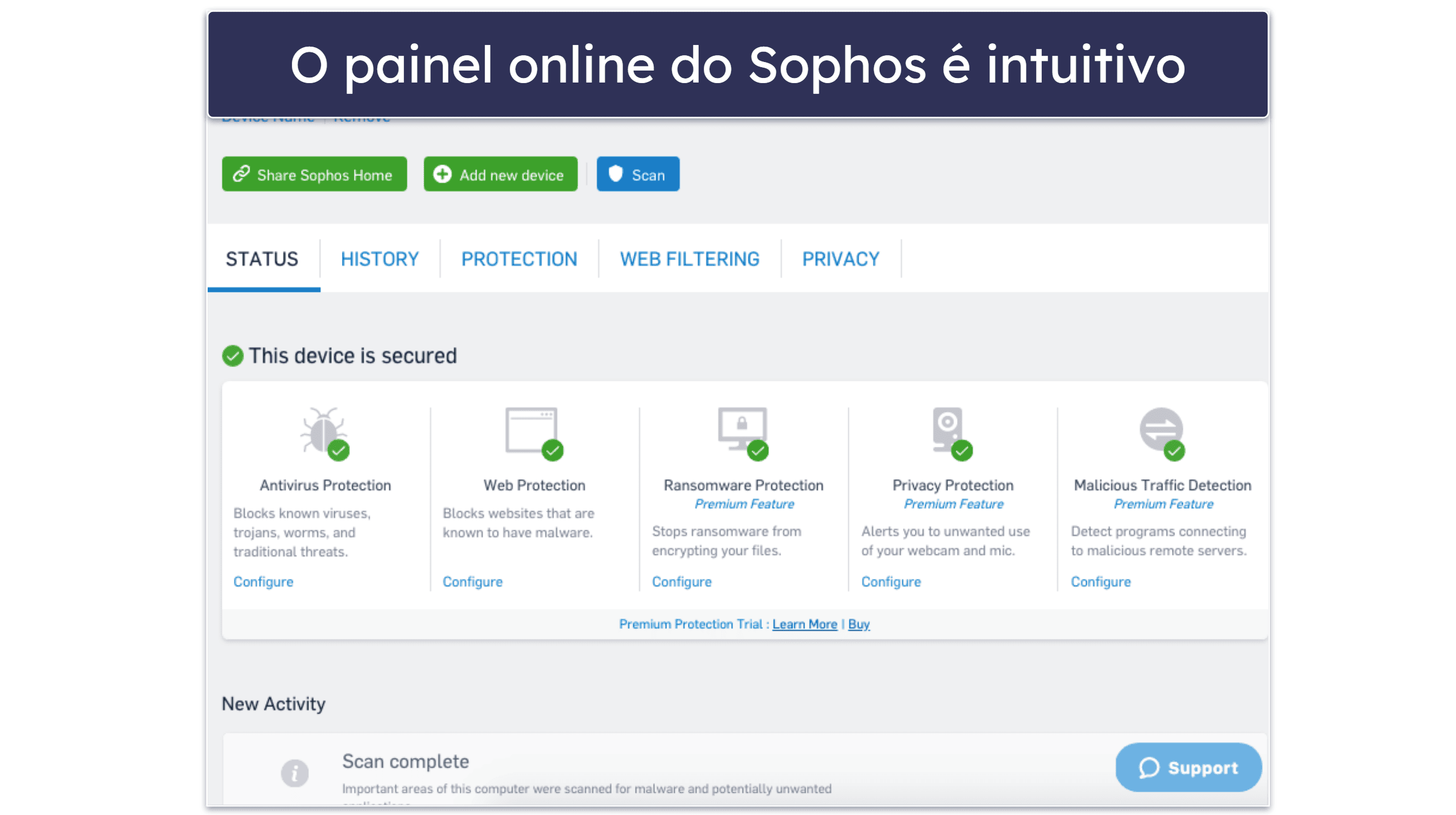 Bônus. Economize 25% no Sophos hoje mesmo!