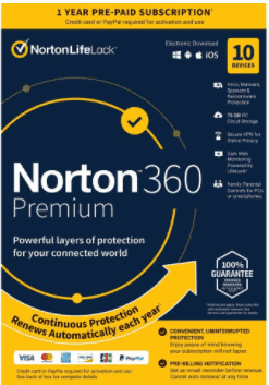 Các gói và giá thành của Norton 360