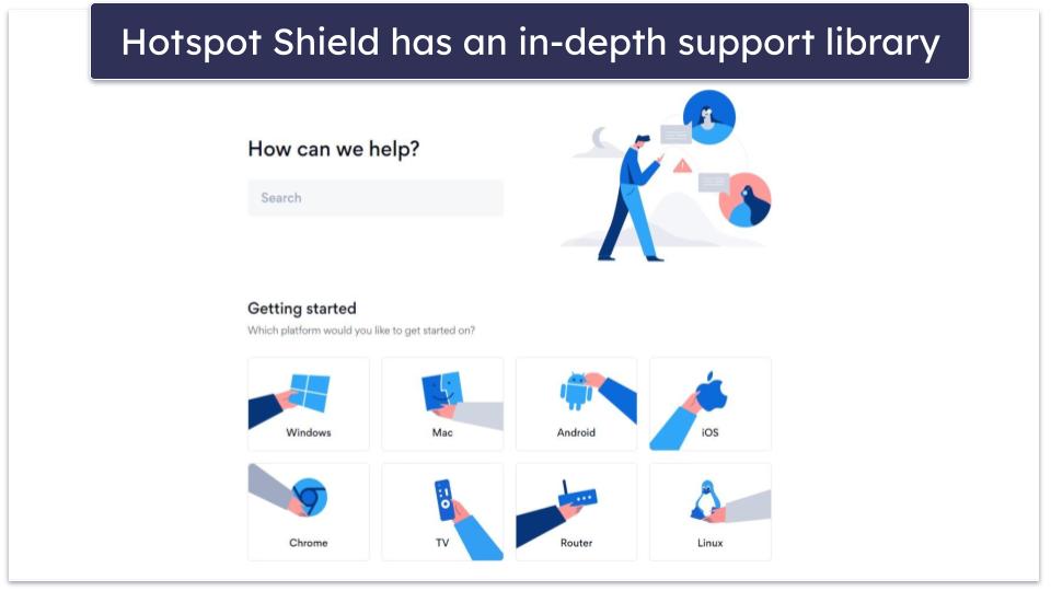 Hotspot Shield Customer Support