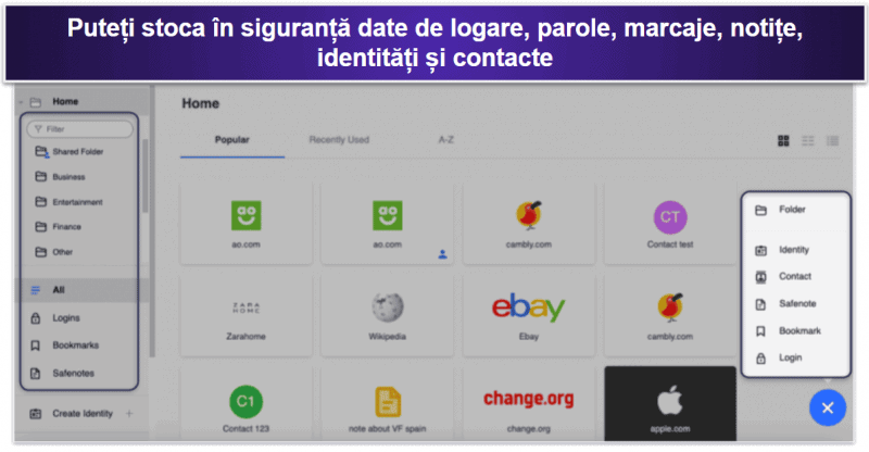 🥉3. RoboForm —Ușor de utilizat, cu o funcție excelentă de completare a formularelor