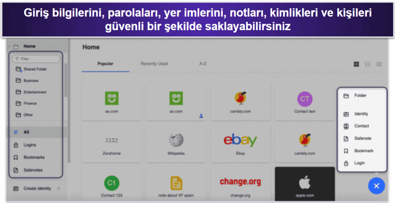 🥉3. RoboForm — Mükemmel Bir Form Doldurucuya Sahip Kullanımı Kolay Bir Uygulama