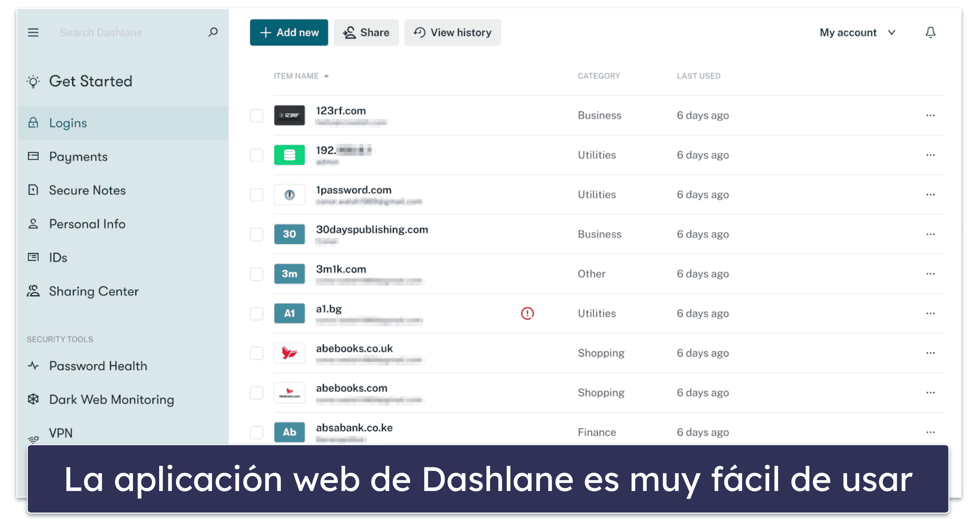 🥇1.Dashlane — en general, el mejor gestor de contraseñas gratis en2026
