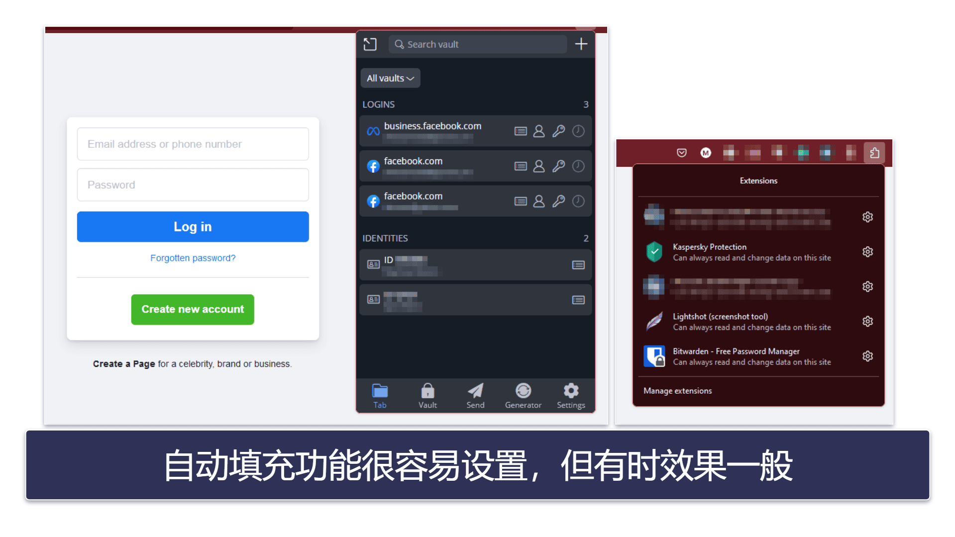 5. Bitwarden:开源应用,不限保存的密码数量