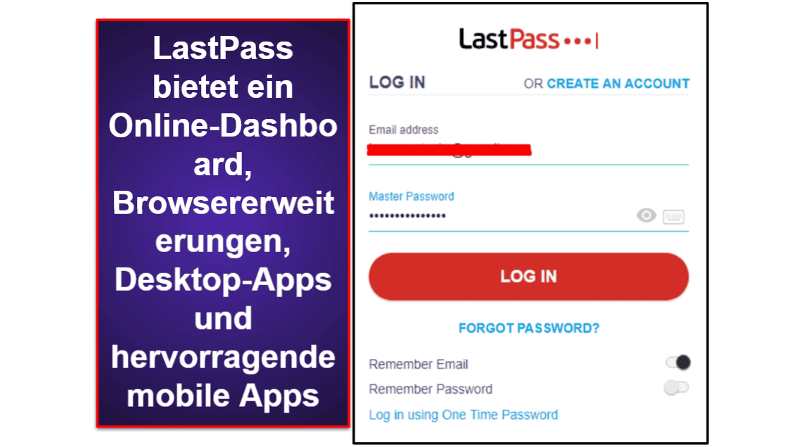 1Password vs. LastPass: Grundfunktionen