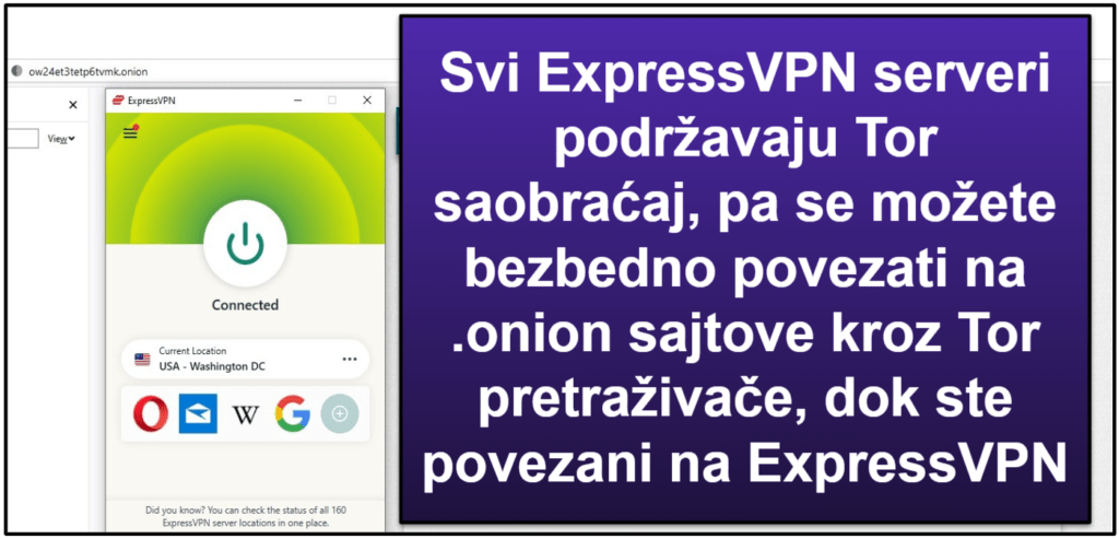 Funkcije ExpressVPN-a: