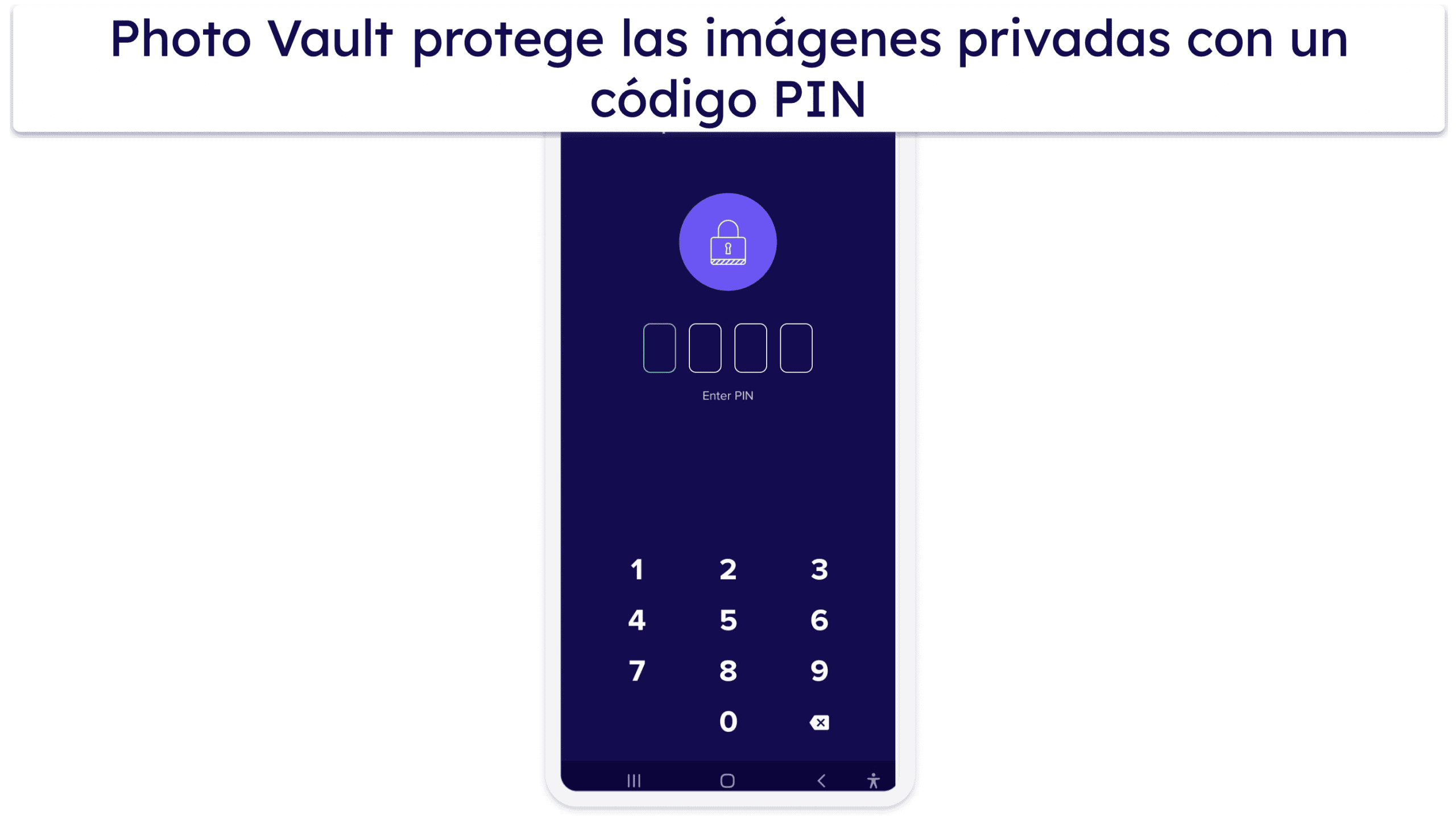 6. Avast — Seguridad básica para Android + Almacenamiento de fotos cifrado