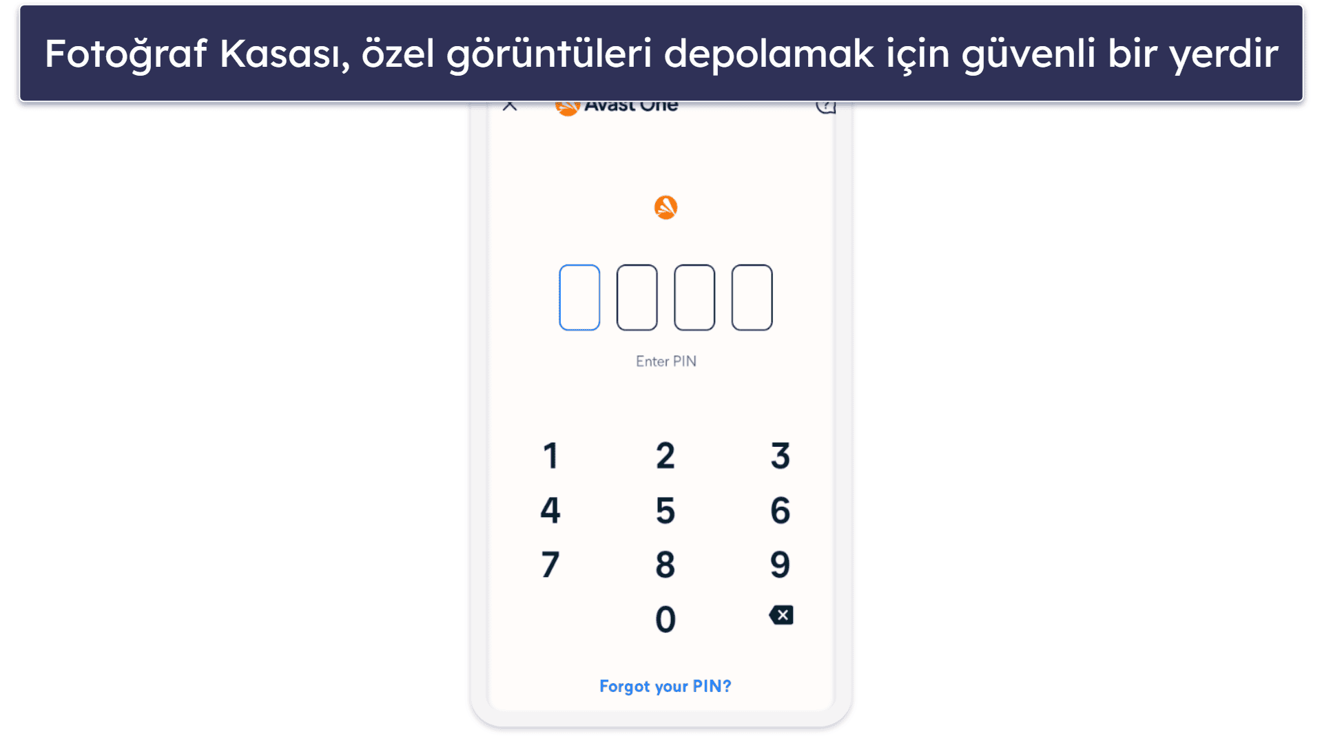 7. Avast — Android İçin Temel Seviyede Güvenlik + Şifreli Fotoğraf Kasası