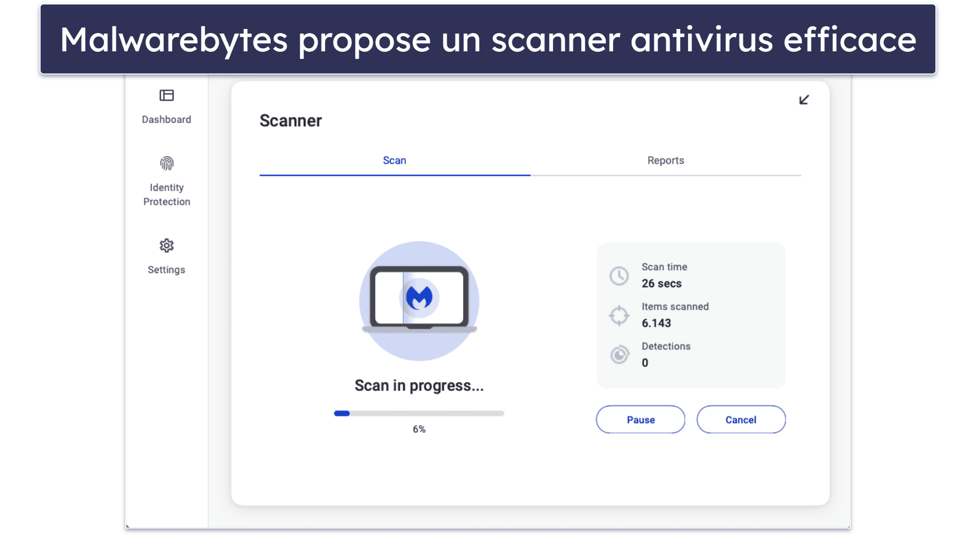 4. Malwarebytes pour Mac (gratuit) : outil d’analyse et de suppression de virus de qualité
