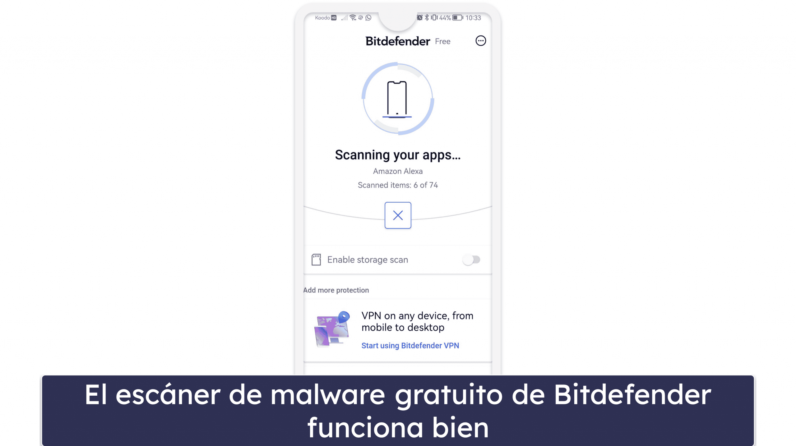 🥉3. Bitdefender — Fácil de usar y con una excelente protección contra el malware