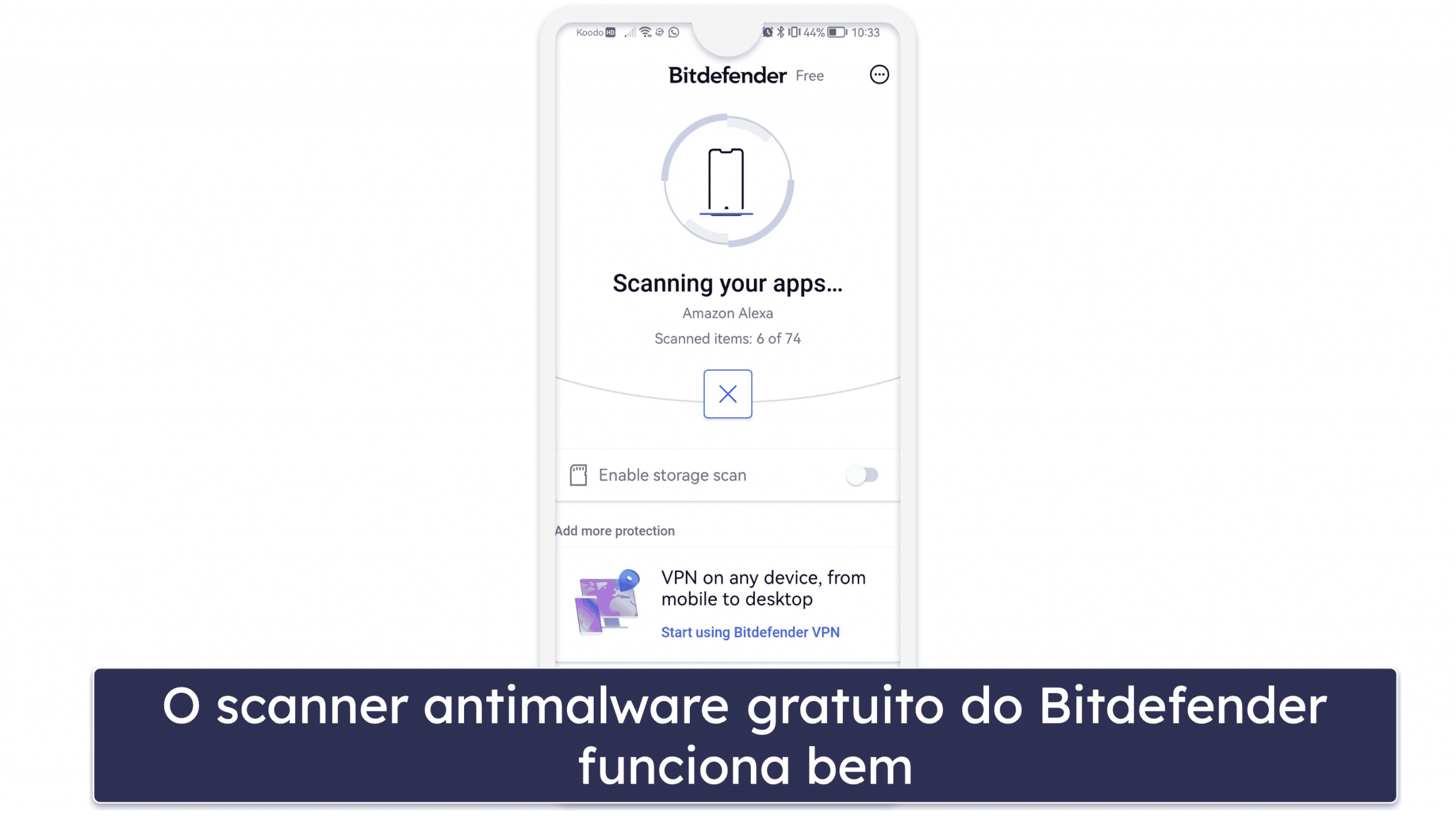 🥉3. Bitdefender — Fácil de usar com excelente proteção antimalware