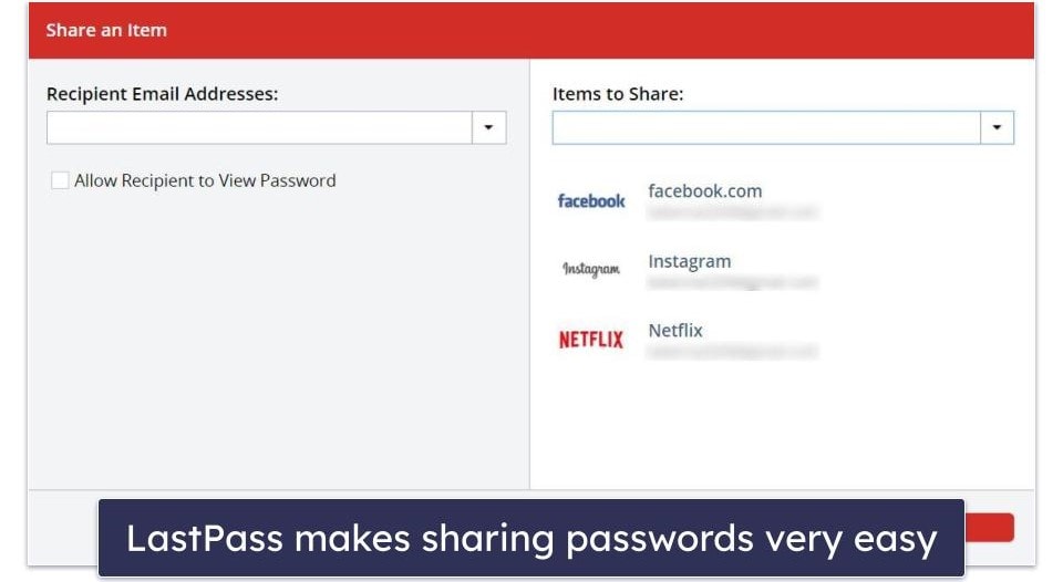 7. LastPass — Unlimited Passwords on Either Desktop or Mobile