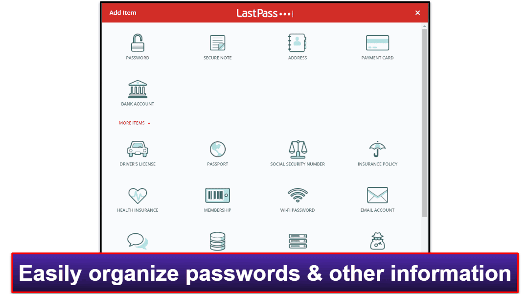 🥉3. LastPass — Unlimited Passwords on Either Desktop or Mobile