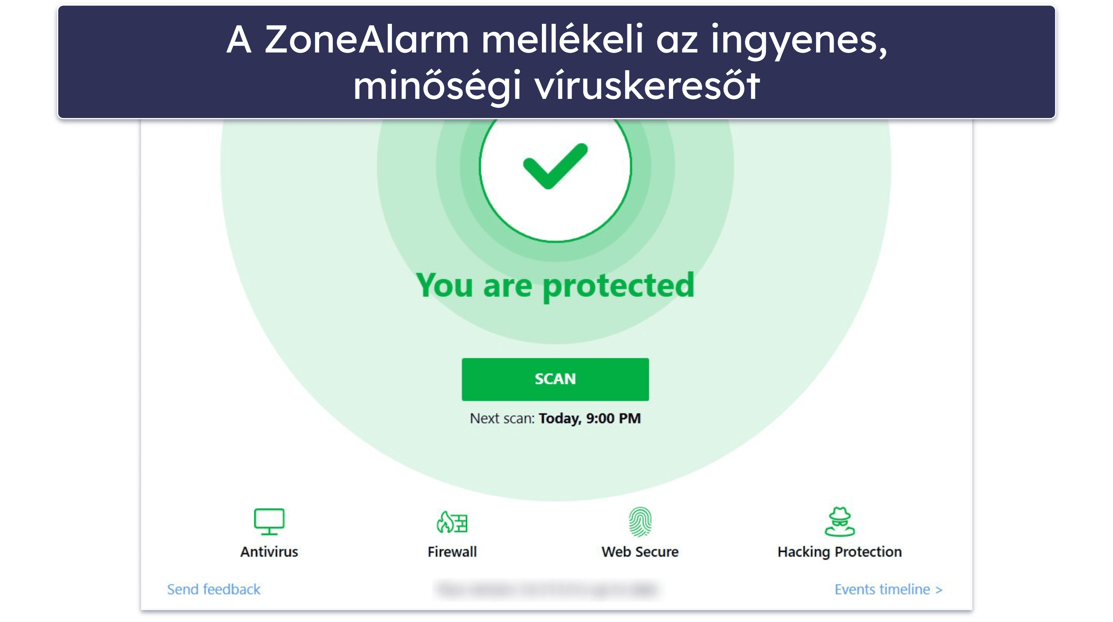9. ZoneAlarm — Hatékony kártevőirtó ingyenes tűzfallal