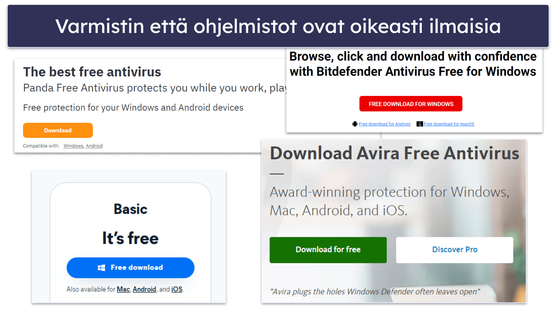 Testimenetelmät: Kriteerit arvosteluille ja vertailuille