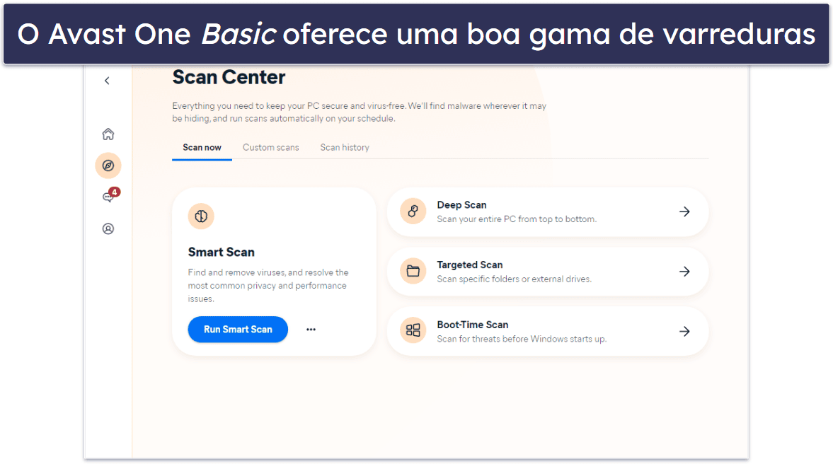 5. Avast One Basic — Antivírus eficaz com boas ferramentas de privacidade