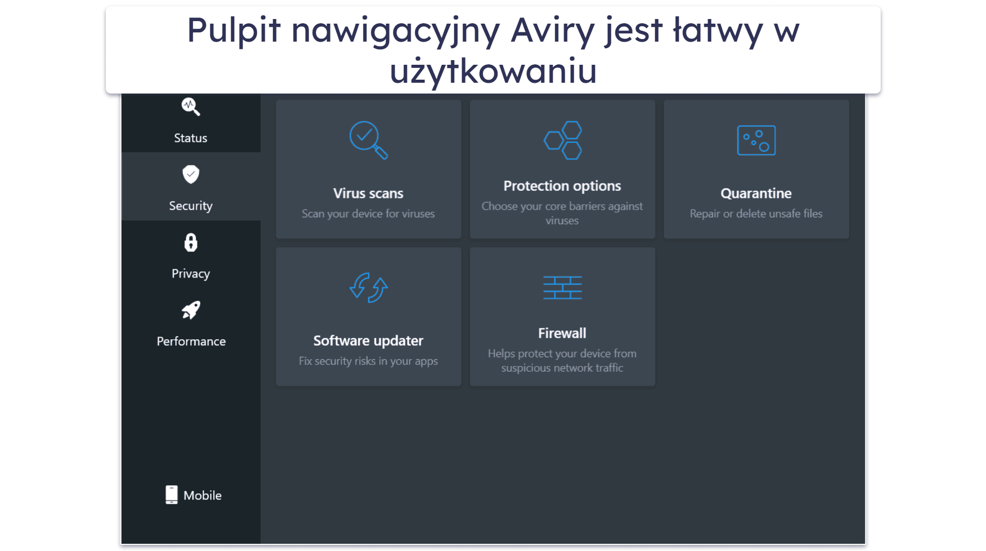6. Avira Free Security na Windows: Zaawansowany skaner złośliwego oprogramowania w chmurze z funkcją czyszczenia systemu