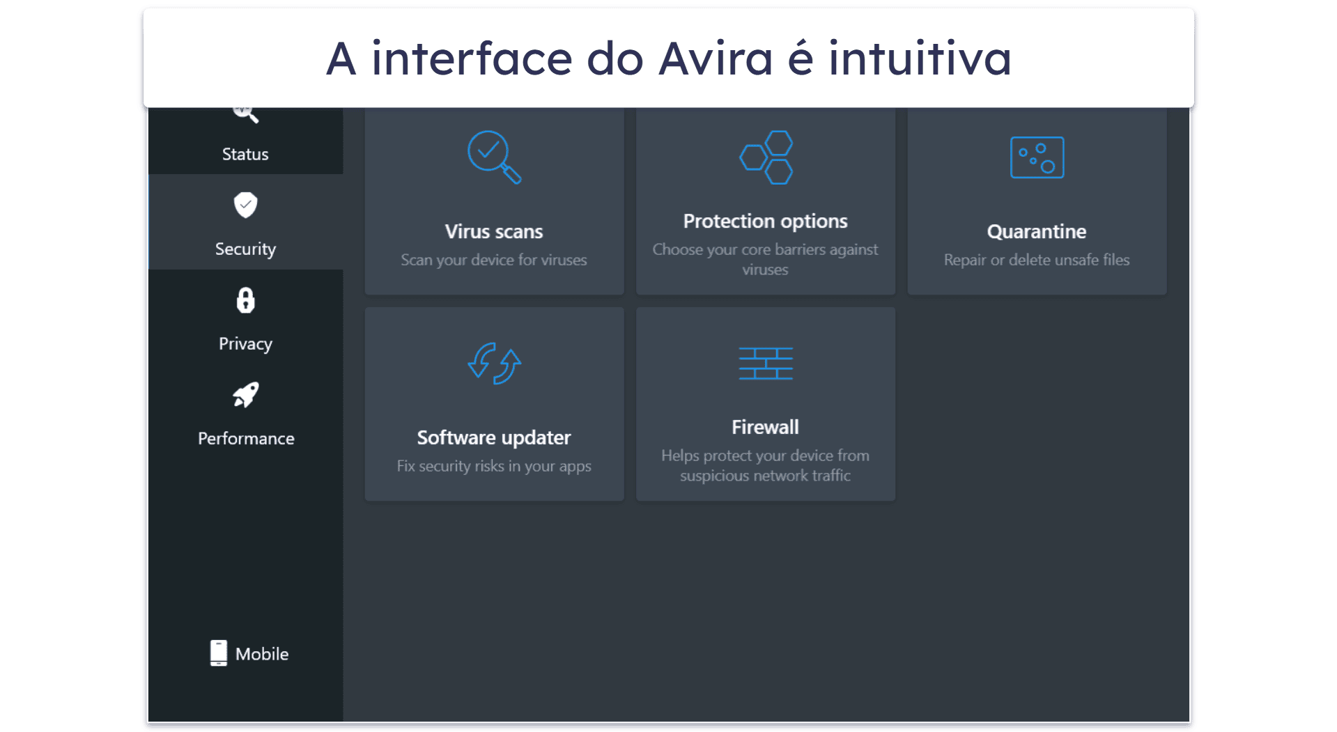 6. Avira Free Security para Windows — Verificador avançado de malware baseado em nuvem com limpeza do sistema