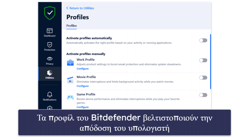 🥈2. Bitdefender Antivirus Free για Windows — Ελαφρύ με προηγμένες λειτουργίες προστασίας κακόβουλου λογισμικού και διαδικτύου