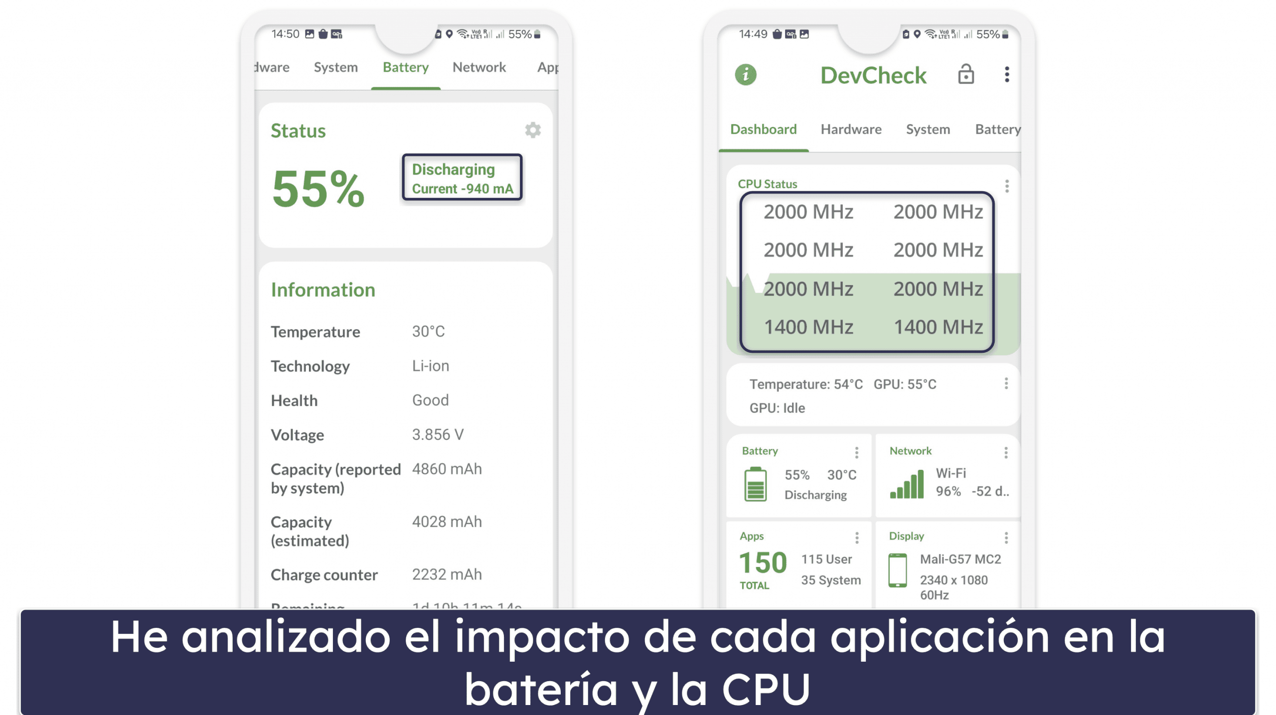 Mis criterios de comparación y clasificación