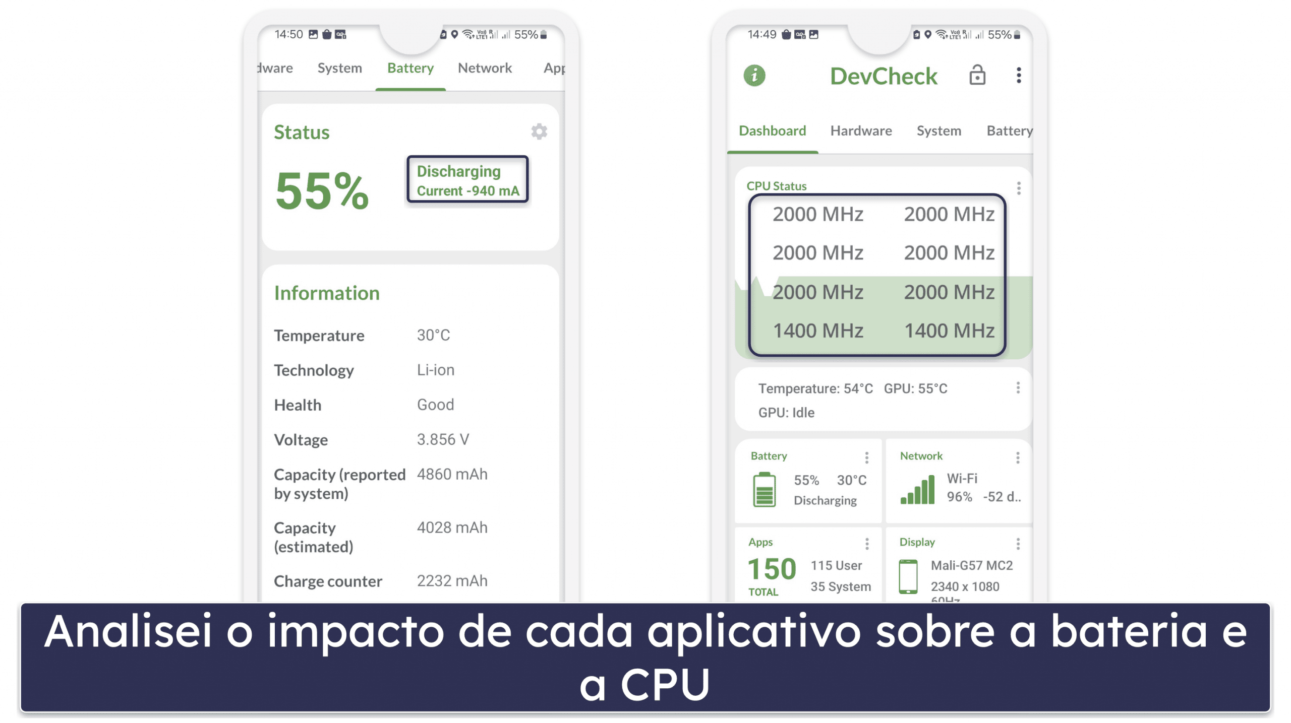 Meus critérios de comparação e classificação