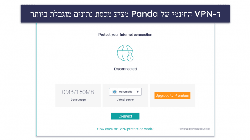 🥉3. Panda Free Antivirus for Windows — הגנה טובה מפני וירוסים עם תוספות הגונות