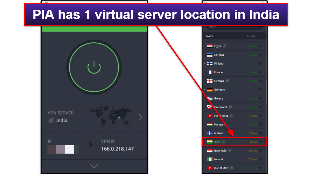 🥈2. Private Internet Access — Great for Torrenting With an Indian IP Address