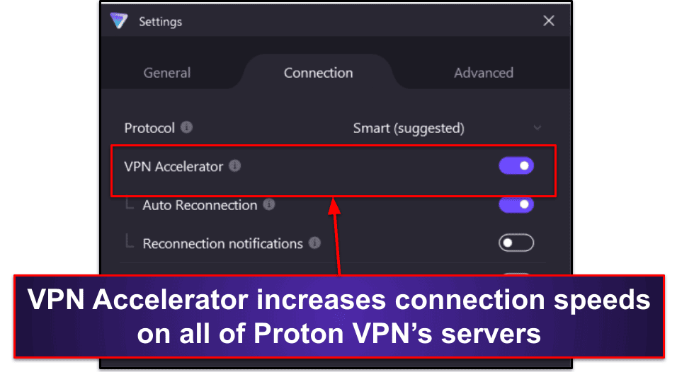 4. Proton VPN — Maintains Fast Speeds on Servers Far From India
