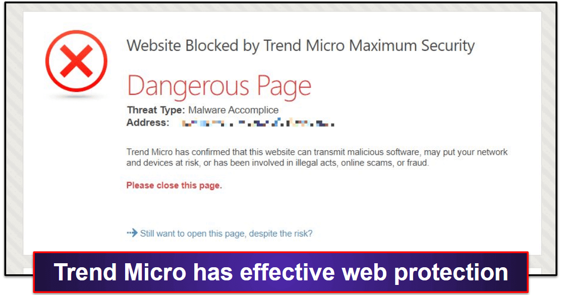 9. Trend Micro — Good Phishing Protection