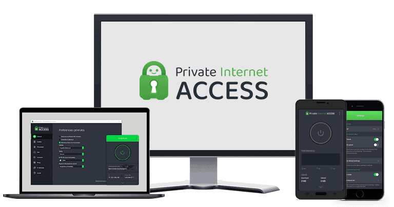 🥉3. Private Internet Access – Vahva yksityisyys + nopeat yhteydet torrenteille