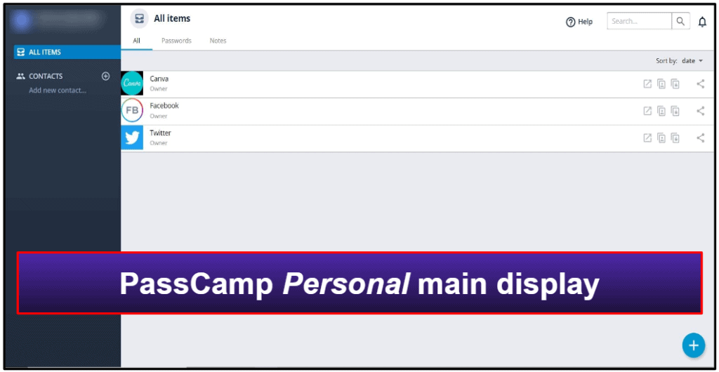 PassCamp Security Features