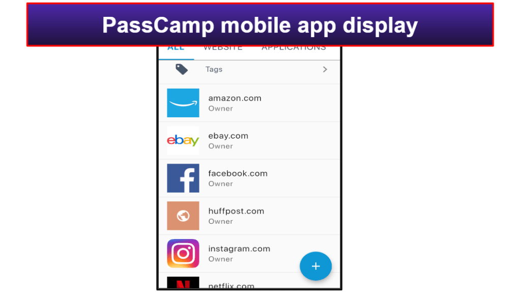 PassCamp Mobile App