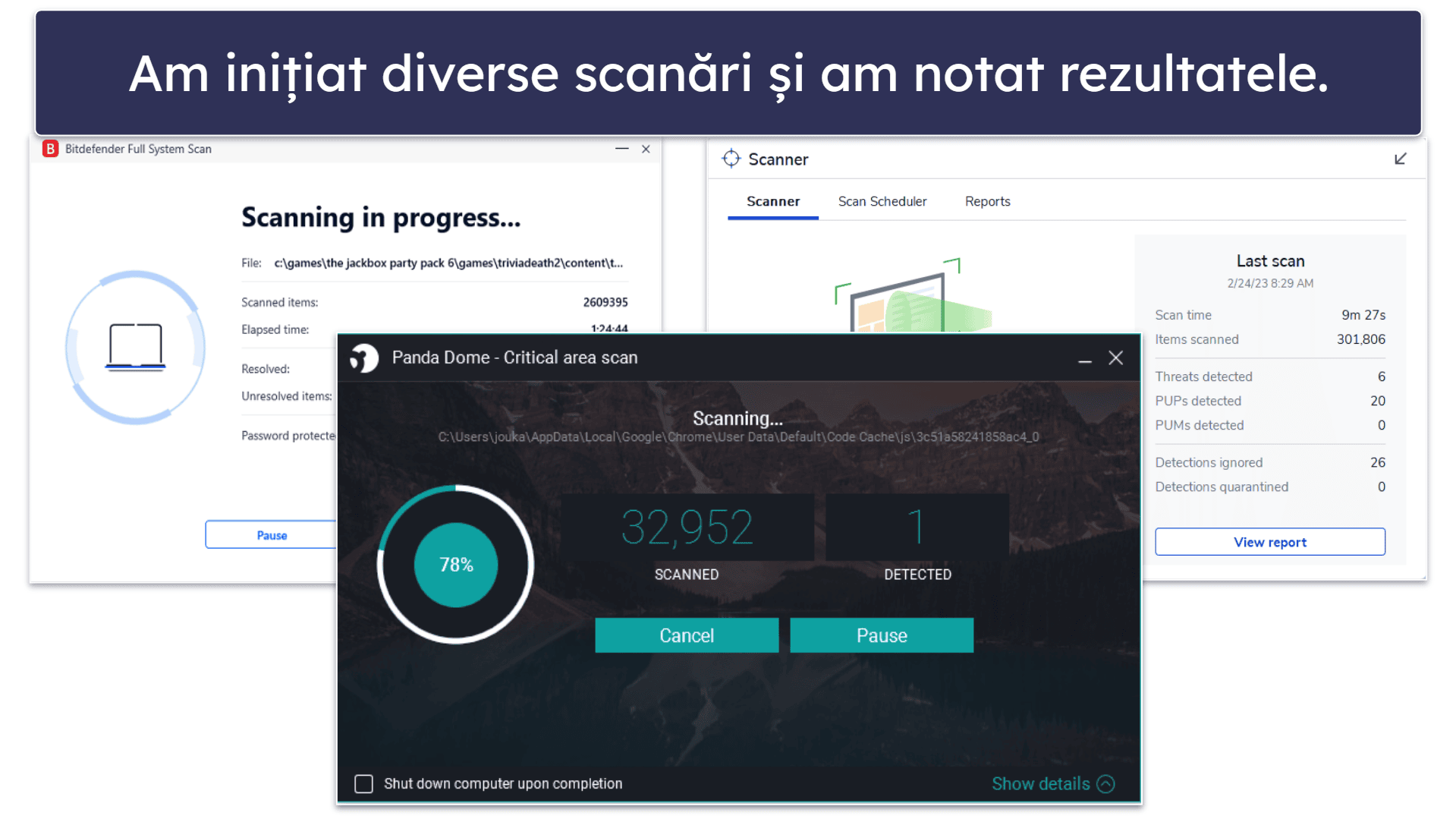 Metodologia de testare: Criterii de comparare și clasificare