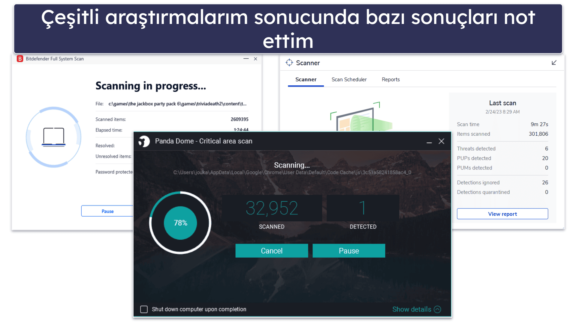 Test Metodolojisi: Karşılaştırma ve Sıralama Kriterleri