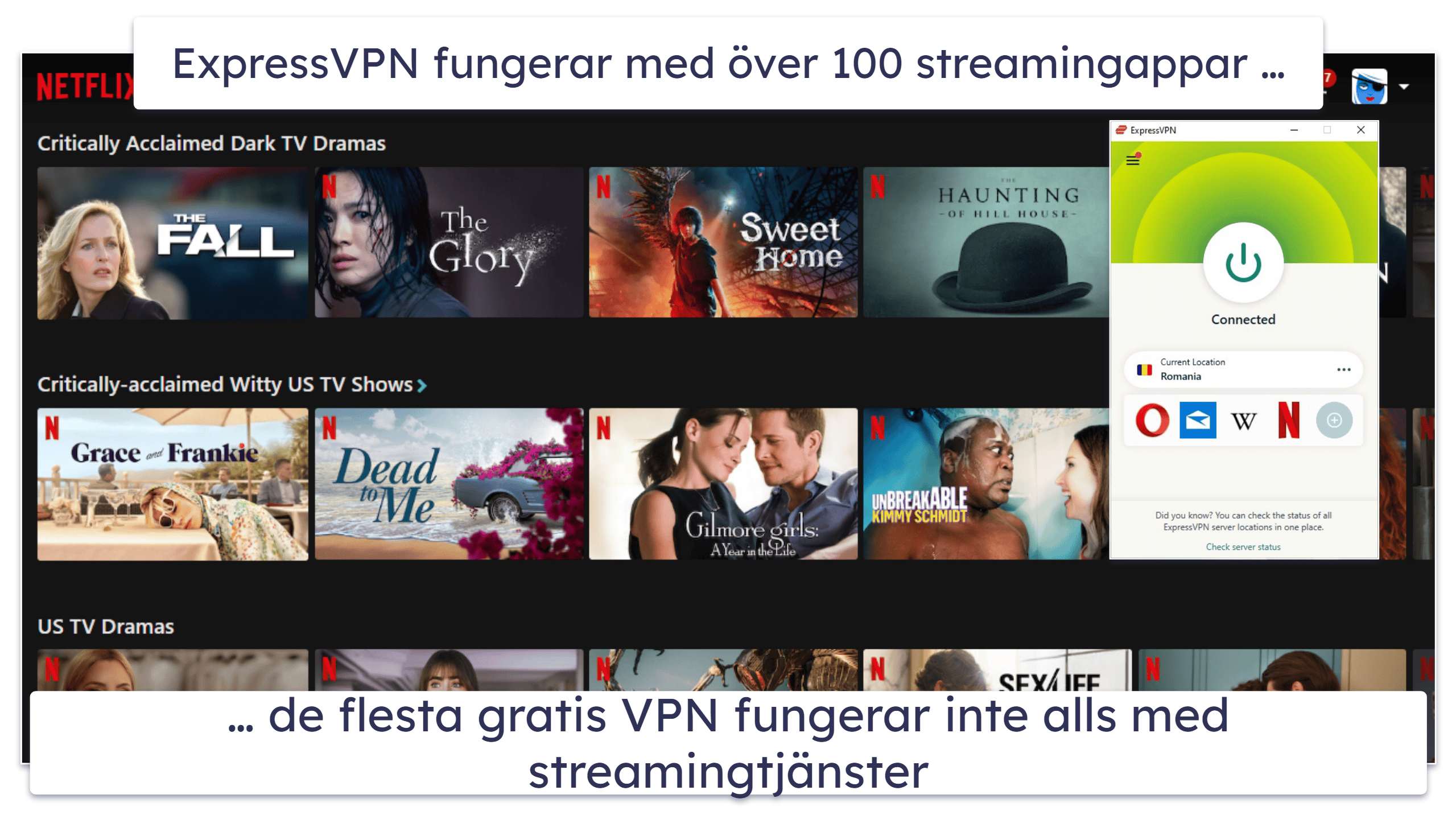 🥇1. ExpressVPN — Bästa övergripande VPN 2026
