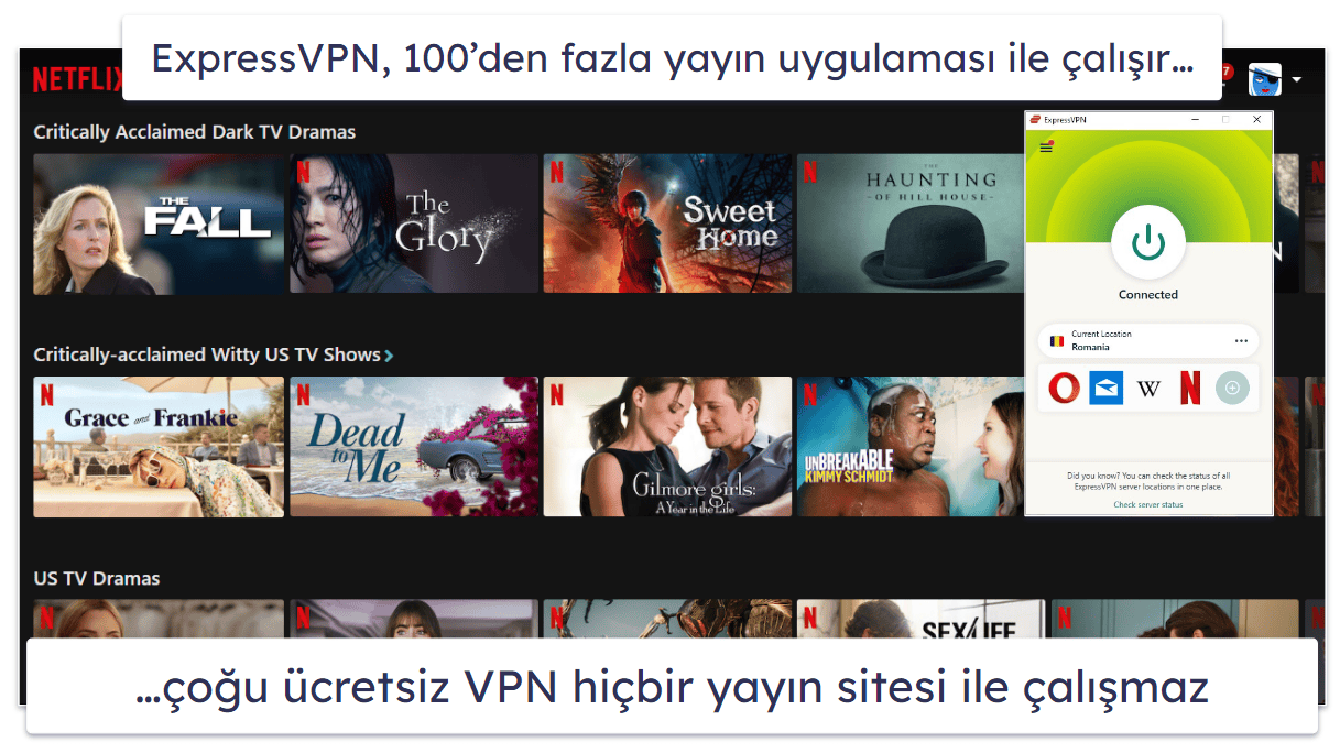 🥇1. ExpressVPN – 2026 yılında genel olarak en iyi VPN