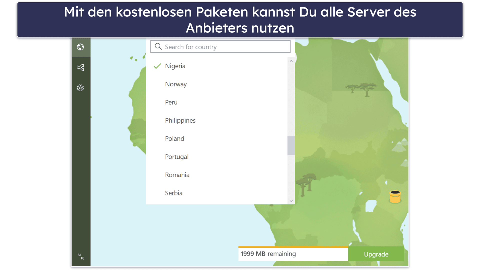 Bonus. TunnelBear – wirklich gutes kostenloses VPN mit Zugriff auf alle Server &amp; Funktionen