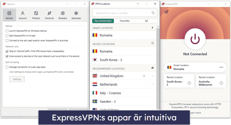 🥇1. ExpressVPN — Bästa övergripande VPN 2023