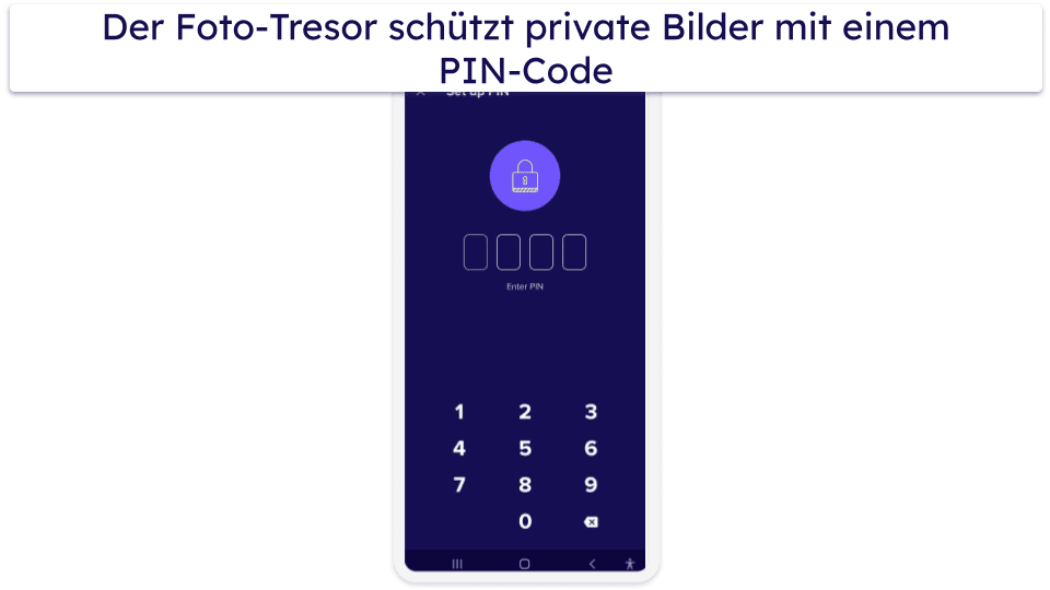 6. Avast — Grundlegende Sicherheit für Android + Verschlüsselter Foto-Tresor