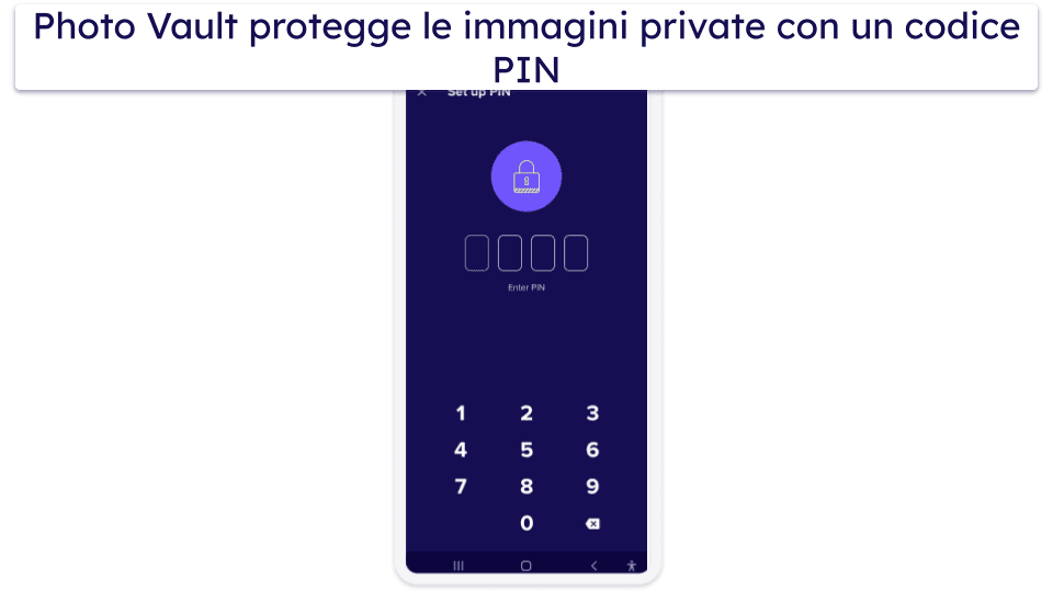 6. Avast — Sicurezza di base per Android e archivio fotografico crittografato